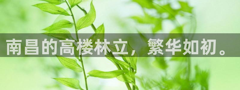 和记h188怡情官网：南昌的高楼林立，繁华如初。