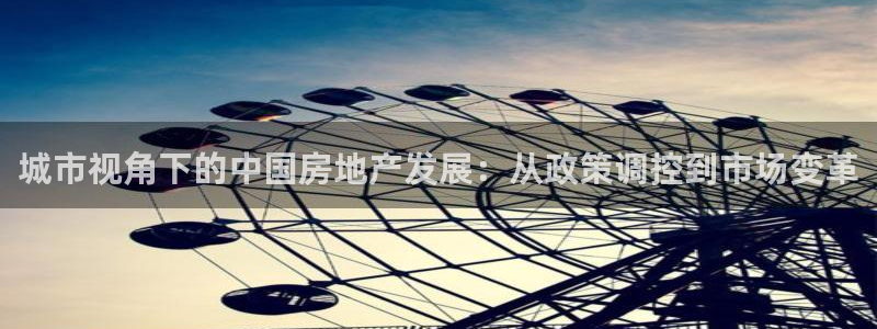 和记国际官网电话：城市视角下的中国房地产发展：从政策调控到市
