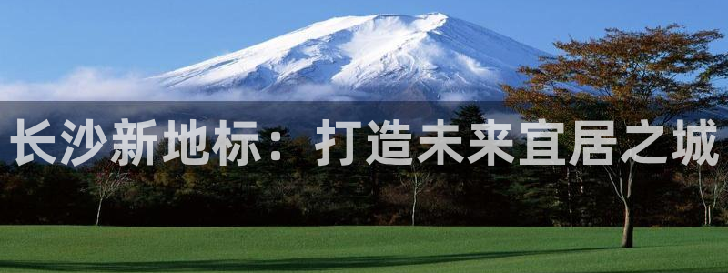 和记官网app是谁的：长沙新地标：打造未来宜居之城