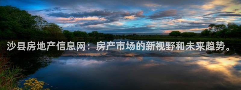 和记日化官网：沙县房地产信息网：房产市场的新视野和未来趋势。