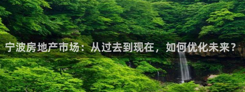 和记娱安全h88285官网：宁波房地产市场：从过去到现在，如