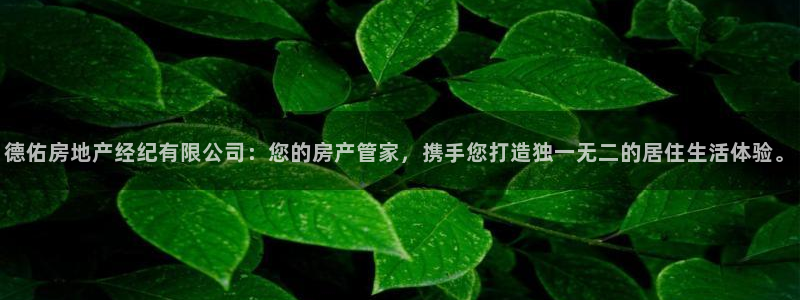 长江和记集团官网：德佑房地产经纪有限公司：您的房产管家，携手